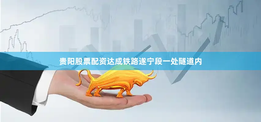 贵阳股票配资达成铁路遂宁段一处隧道内